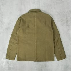 Vetra Moleskin Workwear Jacket 5C - Olive 9 Vetra Moleskin Workwear Jacket 5C - Olive -Nudie Barney Shop MoleskinWorkwearJacket5C Olive5 1024x1024