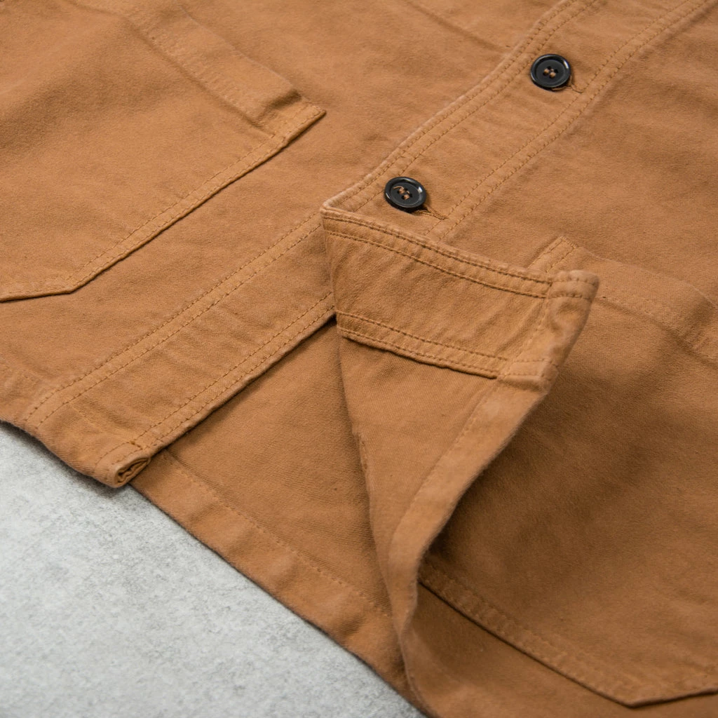 Vetra Moleskin Workwear Jacket 5C - Sandy French 6 Vetra Moleskin Workwear Jacket 5C - Sandy French - Image 4
