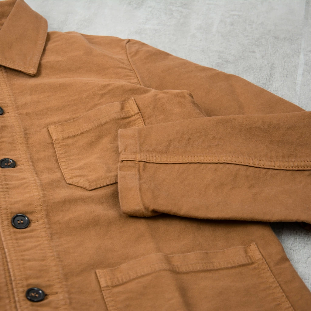 Vetra Moleskin Workwear Jacket 5C - Sandy French 7 Vetra Moleskin Workwear Jacket 5C - Sandy French - Image 5