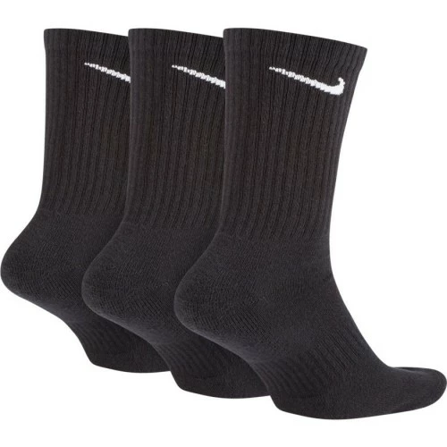 NIKE U NK EVERYDAY CUSHION CREW 3PAIR SX7664-010 BLACK 4 NIKE U NK EVERYDAY CUSHION CREW 3PAIR SX7664-010 BLACK - Image 2