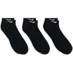 NIKE NK EVERYDAY CUSHION LOW 3PAIR SX7670-010 BLACK