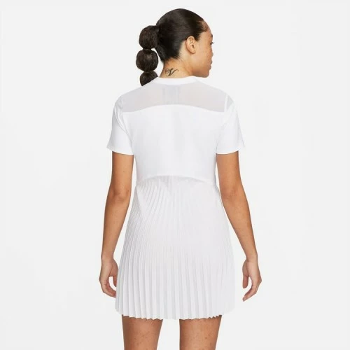 NIKE NKCT DRIFIT SLAM DRESS NT LN DA4724-100 WHITE LADIES TENNIS 4 NIKE NKCT DRIFIT SLAM DRESS NT LN DA4724-100 WHITE LADIES TENNIS - Image 2