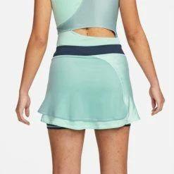 Alternative view of NIKE NKCT SLAM SKIRT PS NT DD8843-379 TEAL LADIES TENNIS