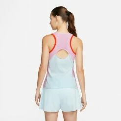 Alternative view of NIKE NKCT DRIFIT SLAM TANK DR6795-474 GLACIER BLUE LADIES TENNIS