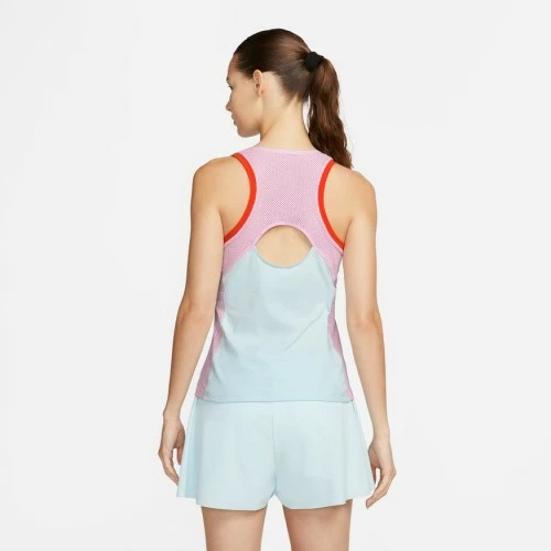 NIKE NKCT DRIFIT SLAM TANK DR6795-474 GLACIER BLUE LADIES TENNIS 4 NIKE NKCT DRIFIT SLAM TANK DR6795-474 GLACIER BLUE LADIES TENNIS - Image 2