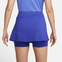 Alternative view of NIKE NKCT DRIFIT VICTORY SKIRT STRETCH DH9779-430 LAPIS LADIES TENNIS