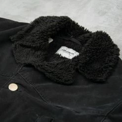 Carhartt WIP Newman Coat - Black Heavy Stone Wash 9 Carhartt WIP Newman Coat - Black Heavy Stone Wash -Nudie Barney Shop NewmanCoat BlackHeavyStoneWash3 1024x1024