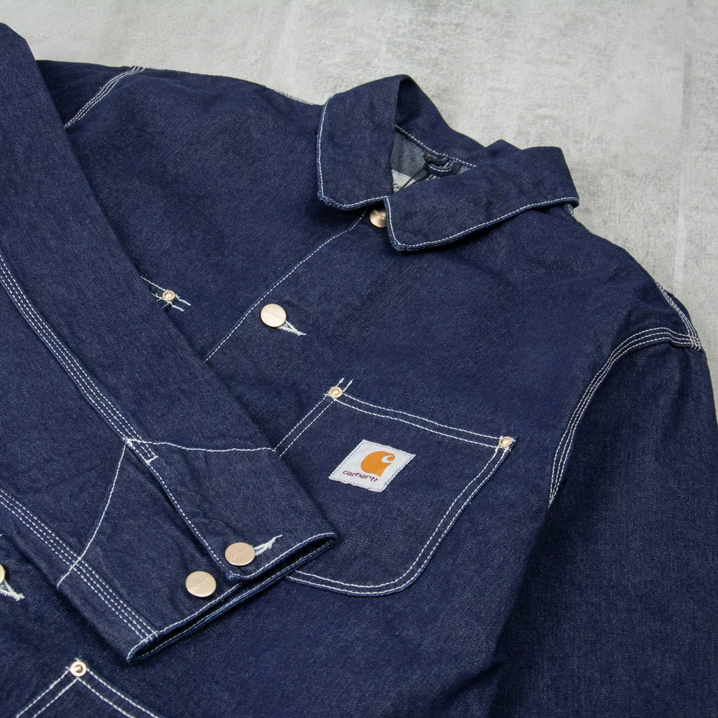 Carhartt WIP OG Chore Coat - Blue One Wash 4 Carhartt WIP OG Chore Coat - Blue One Wash - Image 2