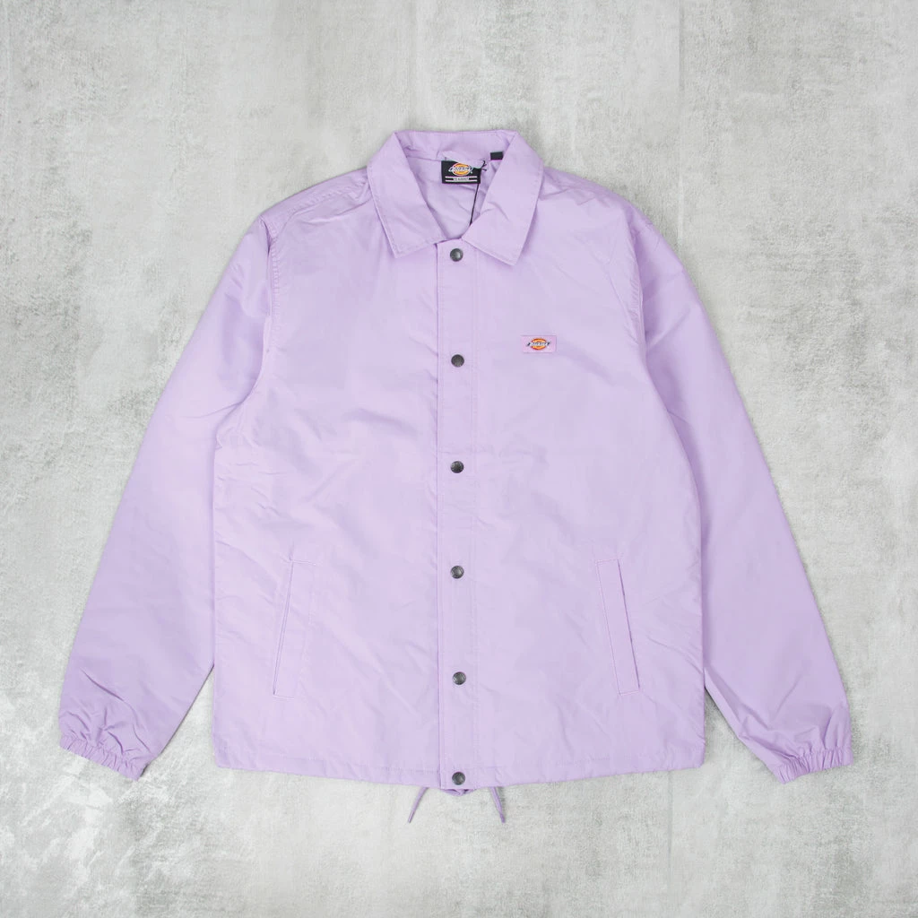 Dickies Oakport Coach Jacket - Purple Rose 3 Dickies Oakport Coach Jacket - Purple Rose