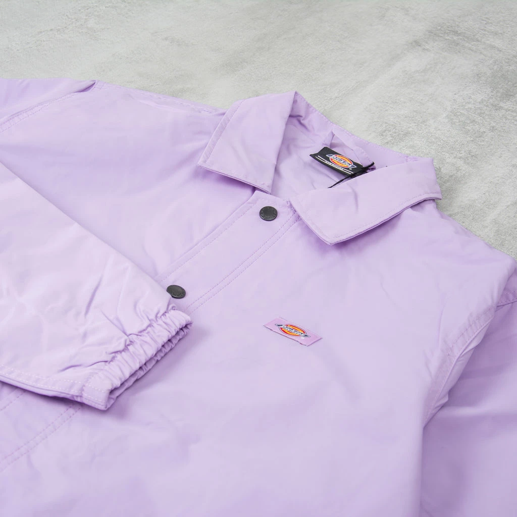 Dickies Oakport Coach Jacket - Purple Rose 4 Dickies Oakport Coach Jacket - Purple Rose - Image 2