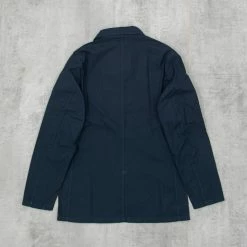 Vetra Overdyed Light Workwear Blazer - Navy -Nudie Barney Shop OverdyedLightWorkwearBlazer Navy5 1024x1024