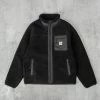 Carhartt WIP Prentis Fleece Liner Jacket - Black / Black -Nudie Barney Shop PrentisFleeceLinerJacket Black Black1 1024x1024