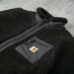 Carhartt WIP Prentis Fleece Liner Jacket - Black / Black 7 Carhartt WIP Prentis Fleece Liner Jacket - Black / Black -Nudie Barney Shop PrentisFleeceLinerJacket Black Black3 1024x1024