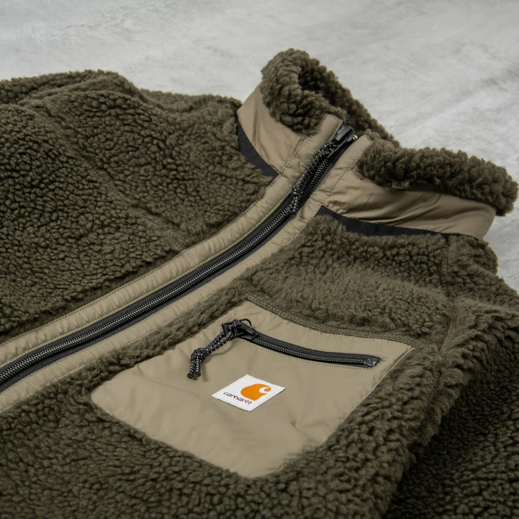 Carhartt WIP Prentis Fleece Liner Jacket - Cypress / Seaweed 4 Carhartt WIP Prentis Fleece Liner Jacket - Cypress / Seaweed - Image 2