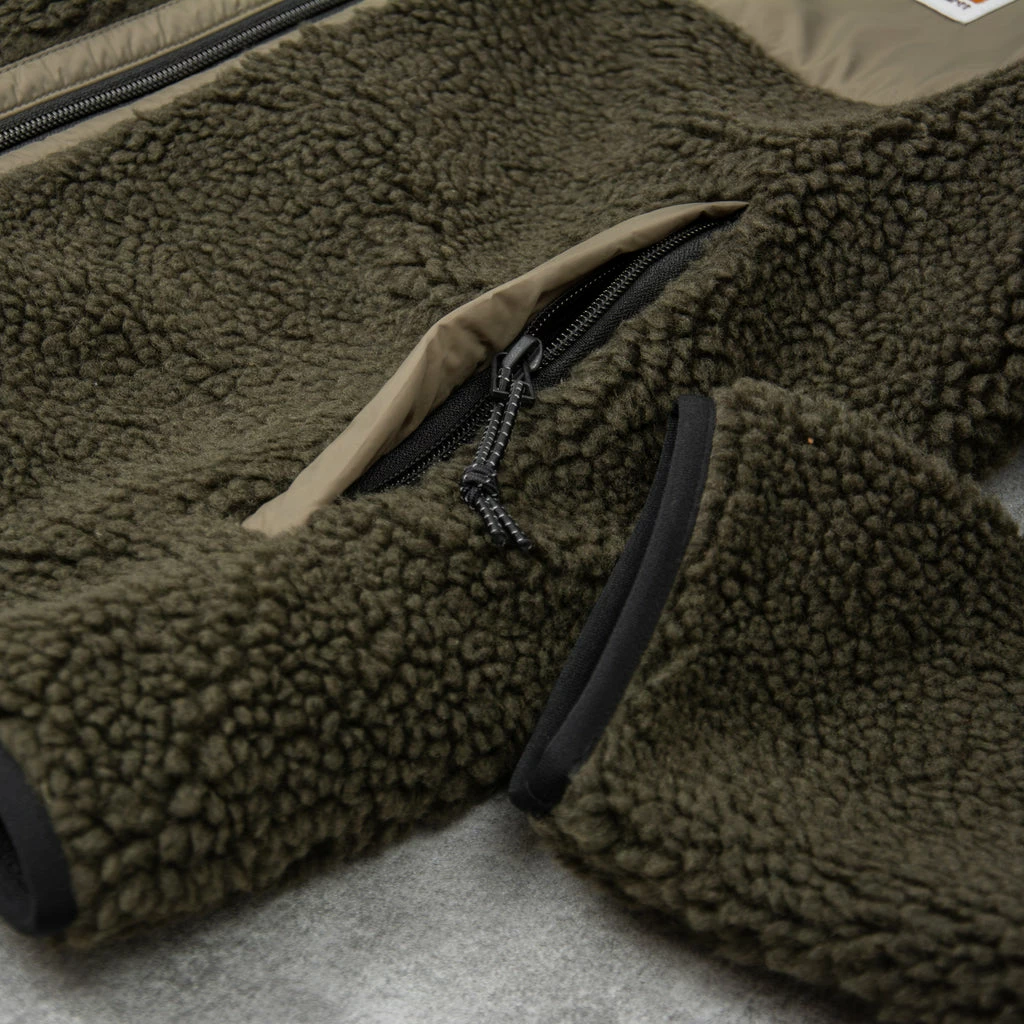 Carhartt WIP Prentis Fleece Liner Jacket - Cypress / Seaweed 6 Carhartt WIP Prentis Fleece Liner Jacket - Cypress / Seaweed - Image 4