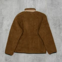 Carhartt WIP Prentis Fleece Liner Jacket - Tawny / Leather -Nudie Barney Shop PrentisFleeceLinerJacket Tawny Leather4 1024x1024