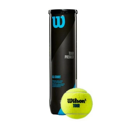 WILSON TOUR PREMIER ALLCOURT 4BALL CAN 4 WILSON TOUR PREMIER ALLCOURT 4BALL CAN - Image 2