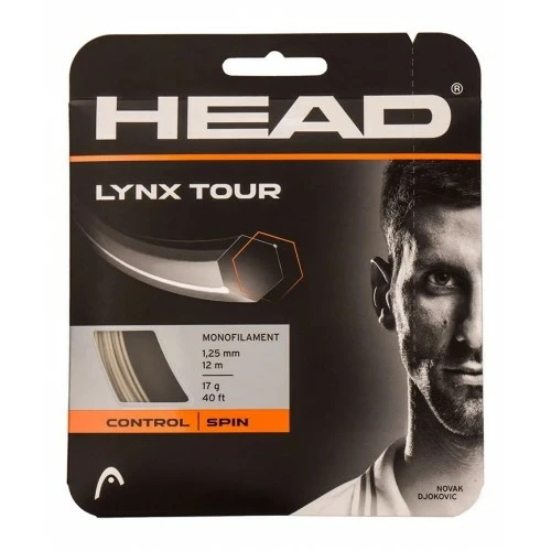HEAD LYNX TOUR 1.25MM 12M SET GREY TENNIS STRING 3 HEAD LYNX TOUR 1.25MM 12M SET GREY TENNIS STRING