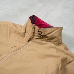 By Parra Secret Garden Reversible Track Top - Wine / Stone -Nudie Barney Shop SecretGardenReversibleTrackTop Wine Stone4 1024x1024