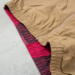 By Parra Secret Garden Reversible Track Top - Wine / Stone -Nudie Barney Shop SecretGardenReversibleTrackTop Wine Stone5 1024x1024