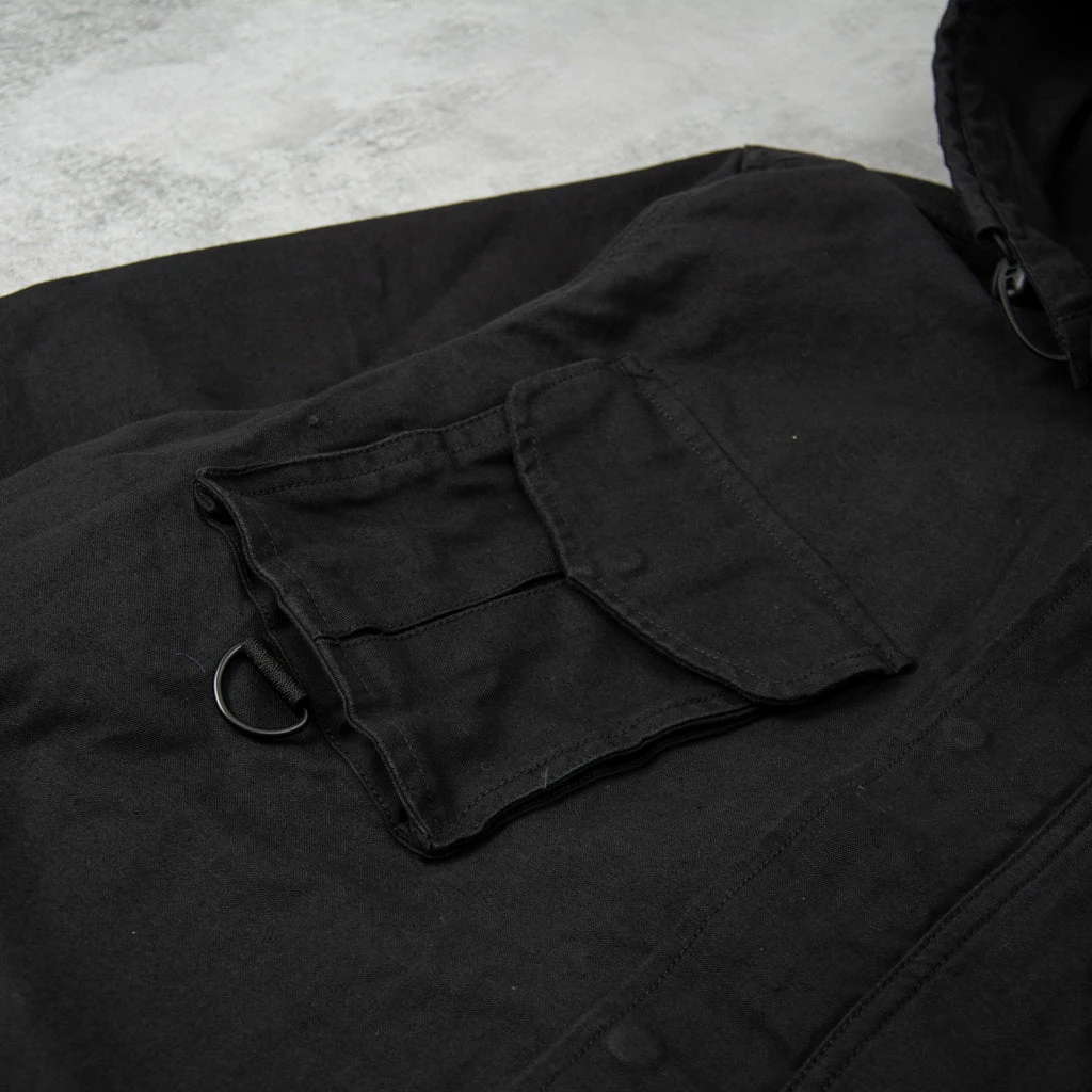 Edwin Strategy II Hooded Jacket - Black Enzyme Wash 5 Edwin Strategy II Hooded Jacket - Black Enzyme Wash - Image 3