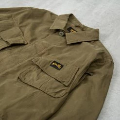 Alternative view of Stan Ray Tropical Jacket - Olive Poplin