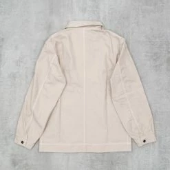 Vetra Twill Bomber Jacket Style 8030 - Pearl -Nudie Barney Shop TwillBomberJacketStyle8030 Pearl4 1024x1024