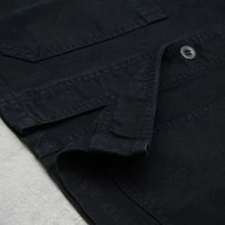 Vetra Twill Workwear Jacket Style 5c - Dark Navy -Nudie Barney Shop TwillWorkwearJacketStyle5c DarkNavy3 1024x1024