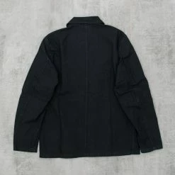 Vetra Twill Workwear Jacket Style 5c - Dark Navy -Nudie Barney Shop TwillWorkwearJacketStyle5c DarkNavy4 1024x1024