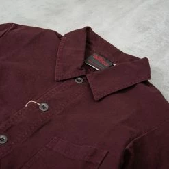 Vetra Twill Workwear Jacket Style 5c - Plum 8 Vetra Twill Workwear Jacket Style 5c - Plum -Nudie Barney Shop TwillWorkwearJacketStyle5c Plum2 1024x1024