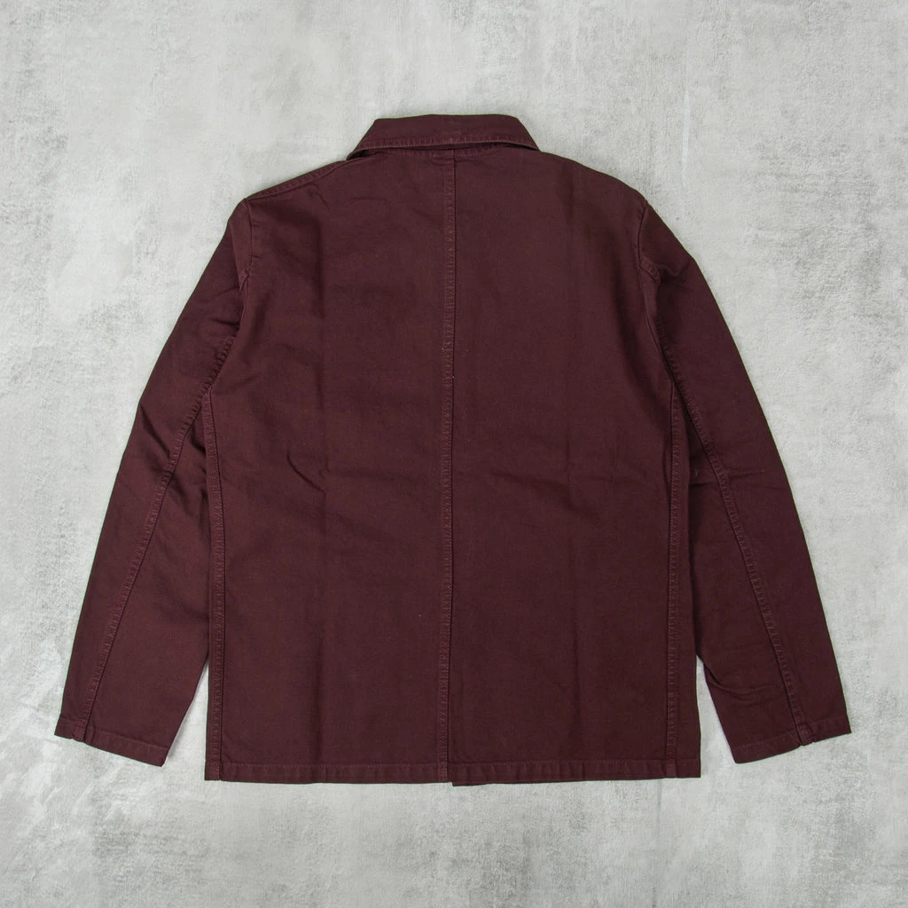 Vetra Twill Workwear Jacket Style 5c - Plum 5 Vetra Twill Workwear Jacket Style 5c - Plum - Image 3