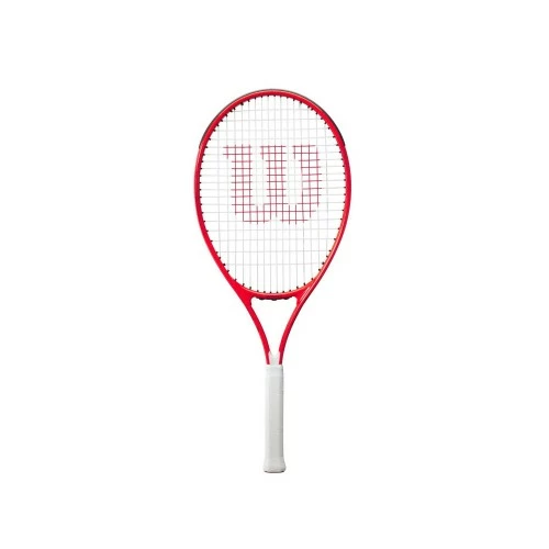 WILSON FEDERER RED JNR 26" JUNIOR STRUNG TENNIS RACQUET 3 WILSON FEDERER RED JNR 26" JUNIOR STRUNG TENNIS RACQUET