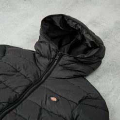 Dickies Waldenberg Mid Layer Jacket - Black -Nudie Barney Shop WaldenbergMidLayerJacket Black2 1024x1024