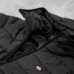 Dickies Waldenberg Mid Layer Jacket - Black -Nudie Barney Shop WaldenbergMidLayerJacket Black4 1024x1024