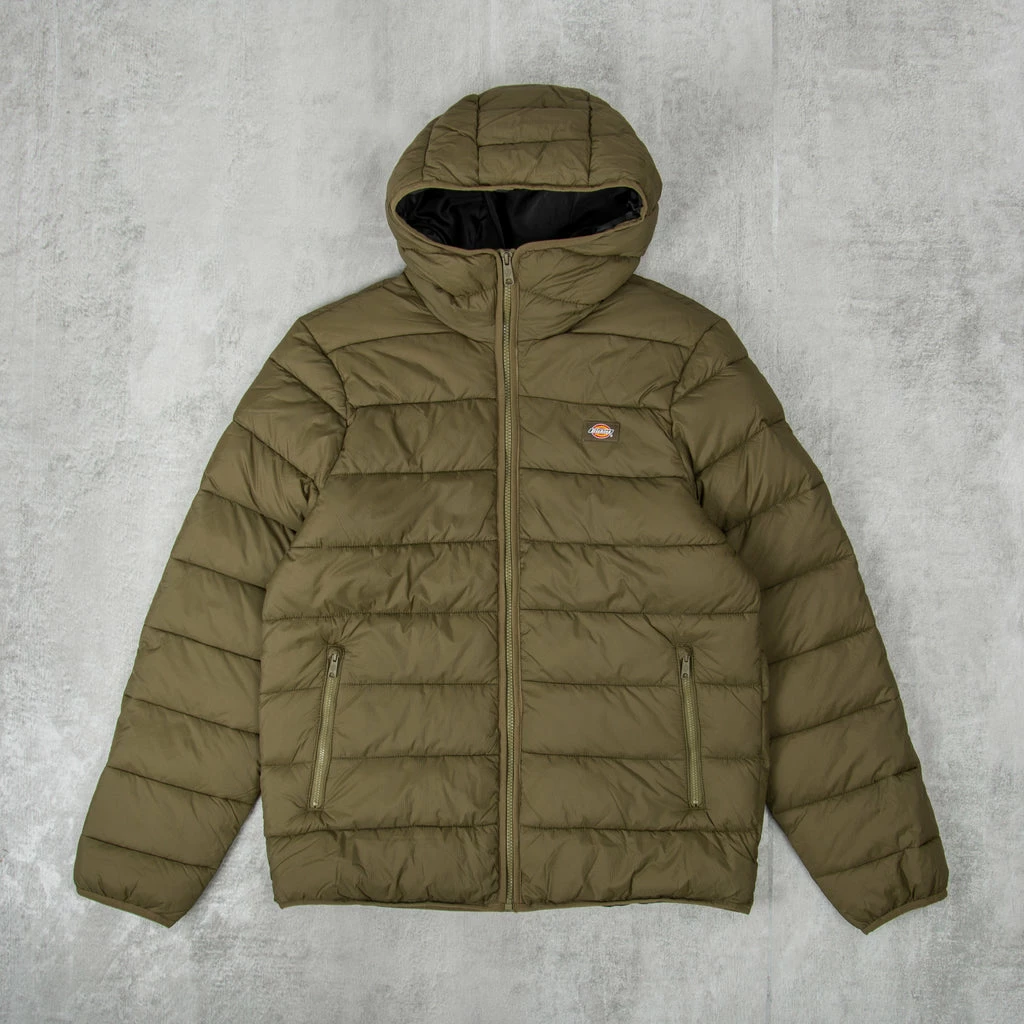 Dickies Waldenberg Mid Layer Jacket - Military Green 3 Dickies Waldenberg Mid Layer Jacket - Military Green