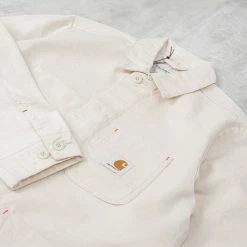 Carhartt WIP Wesley Jacket - Natural -Nudie Barney Shop WesleyJacket Natural2 1024x1024