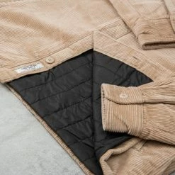 Carhartt WIP Whitsome Cord Shirt Jacket - Wall -Nudie Barney Shop WhitsomeCordShirtJacket Wall3 1024x1024