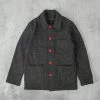 Le Laboureur Wool Work Jacket - Grey -Nudie Barney Shop WoolWorkJacket Grey1 1024x1024