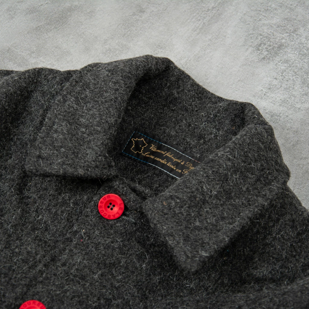Le Laboureur Wool Work Jacket - Grey 4 Le Laboureur Wool Work Jacket - Grey - Image 2