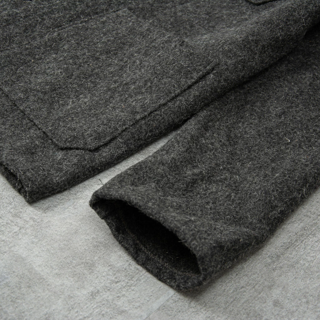 Le Laboureur Wool Work Jacket - Grey 6 Le Laboureur Wool Work Jacket - Grey - Image 4