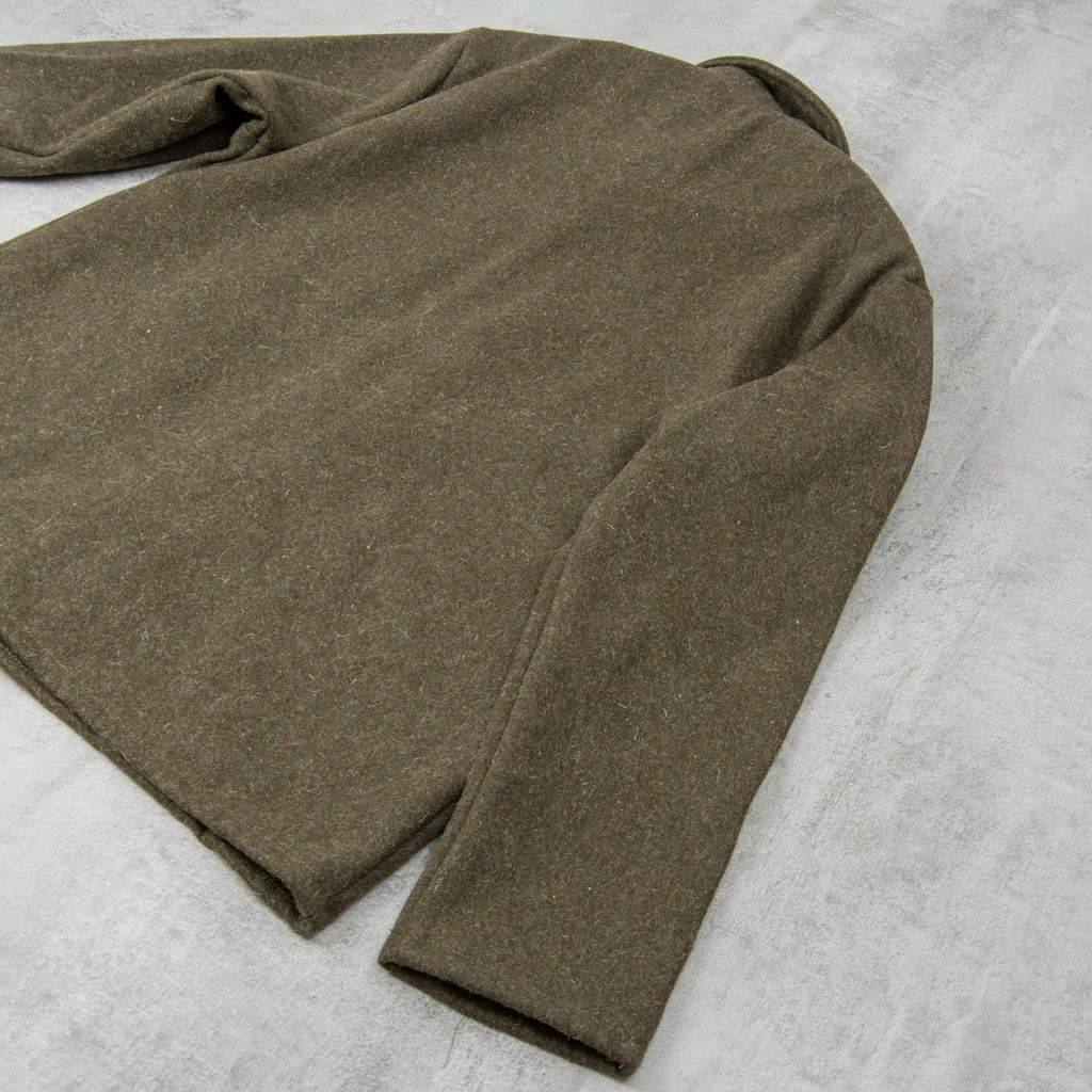 Le Laboureur Wool Work Jacket - Khaki 5 Le Laboureur Wool Work Jacket - Khaki - Image 3