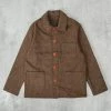 Le Laboureur Wool Work Jacket - Marron Brown -Nudie Barney Shop WoolWorkJacket MarronBrown1 1024x1024