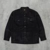 Lee Workwear Cord Overshirt - Black -Nudie Barney Shop WorkwearOvershirt Black1 1024x1024