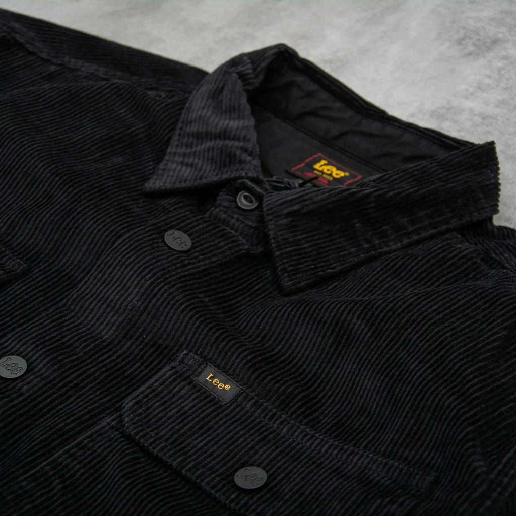 Lee Workwear Cord Overshirt - Black 4 Lee Workwear Cord Overshirt - Black - Image 2
