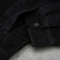 Lee Workwear Cord Overshirt - Black 7 Lee Workwear Cord Overshirt - Black -Nudie Barney Shop WorkwearOvershirt Black3 1024x1024