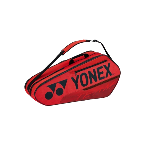 YONEX TEAM 6PACK BA42126EX RED TENNIS BAG 3 YONEX TEAM 6PACK BA42126EX RED TENNIS BAG