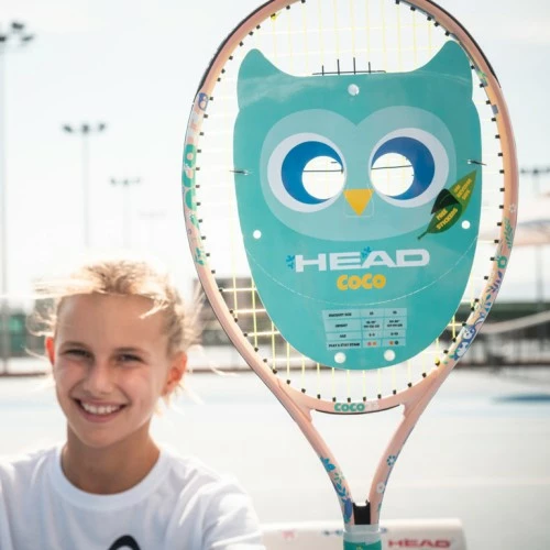 HEAD COCO 21" JUNIOR STRUNG TENNIS RACQUET 5 HEAD COCO 21" JUNIOR STRUNG TENNIS RACQUET - Image 3