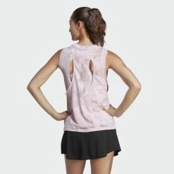 Alternative view of ADIDAS MEL MATCH TANK HU1806 PINK LADIES TENNIS