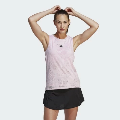 ADIDAS MEL MATCH TANK HU1806 PINK LADIES TENNIS 3 ADIDAS MEL MATCH TANK HU1806 PINK LADIES TENNIS